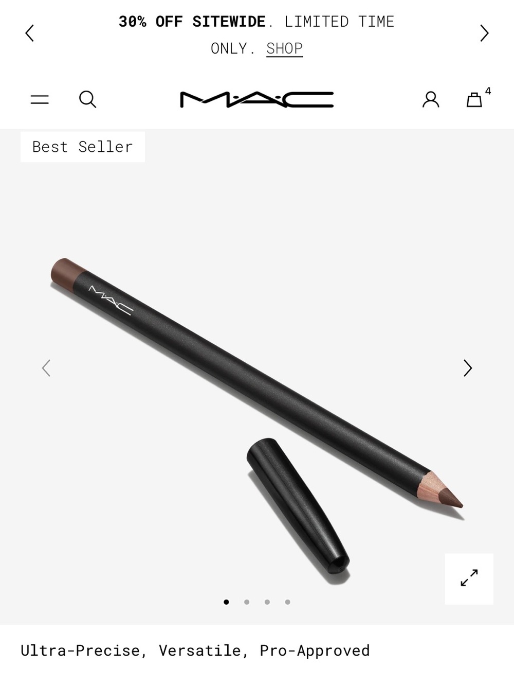 Mac Lip Liner Pencil dark brown